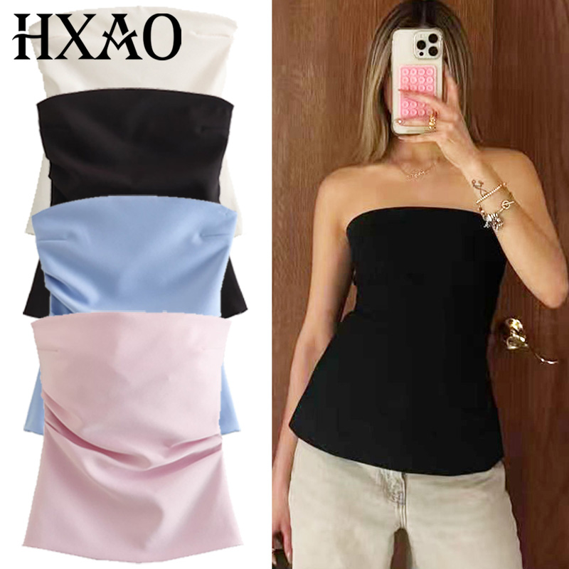 HXAO Corset Tube Topผู้หญิงฤดู - Strapless Bra Backless บทวิจารณ์และราคา
