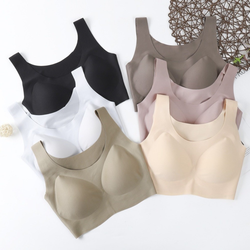 บราไร้โครง กระชับแนบเนื้อ ปิดน - Bralette Wireless Soft บทวิจารณ์และราคา