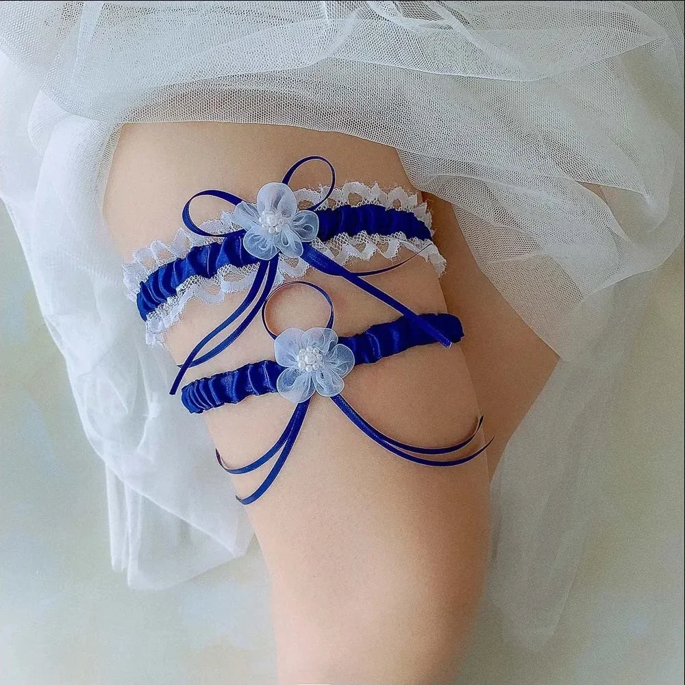 ชุดริบบิ้นผ้าซาตินสำหรับงานแต่ - Garter Belt Set บทวิจารณ์และราคา