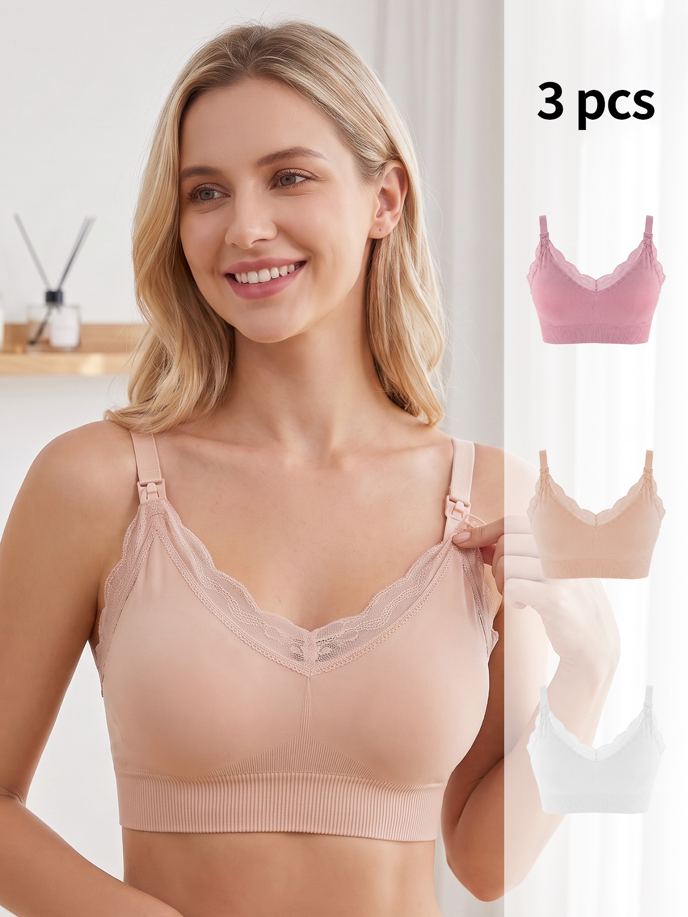ชุดชั้นในสำหรับคุณแม่ตั้งครรภ์ - Nursing Bra Sleep บทวิจารณ์และราคา
